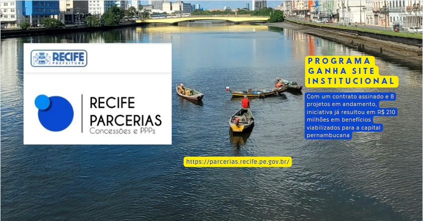Recife Parcerias ganha site institucional