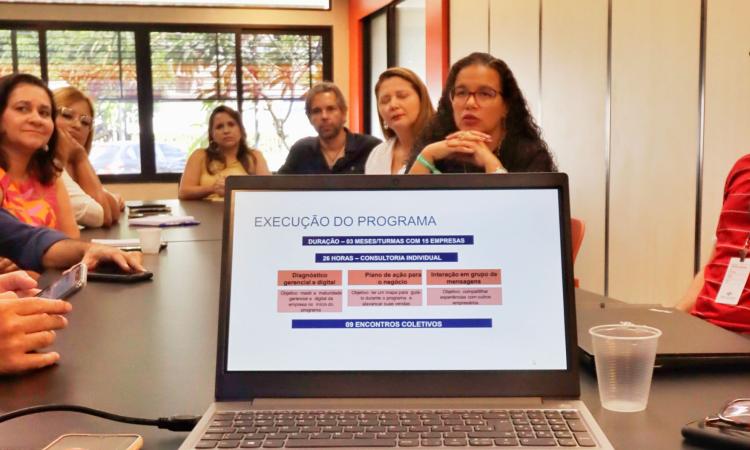 Encontro no Sebrae-PE reuniu consultores reponsáveis pela aplicação do Salto Tecnológico. Foto: Grinaldo Gadelha/Investe Recife