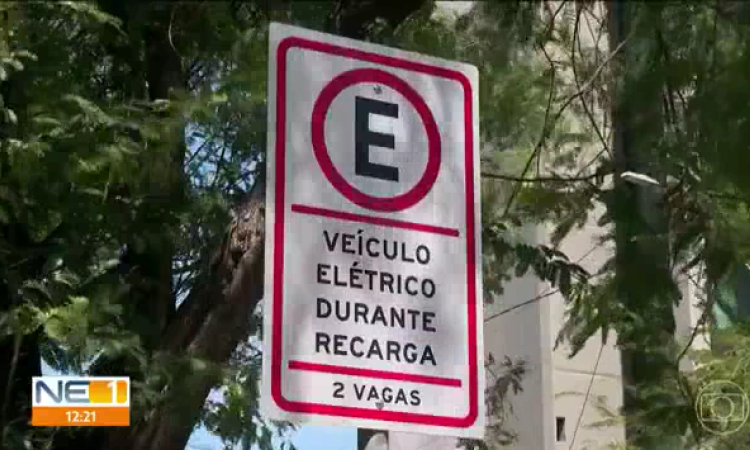 Ponto de recarga de veículos elétricos do EITA Labs New Mobility