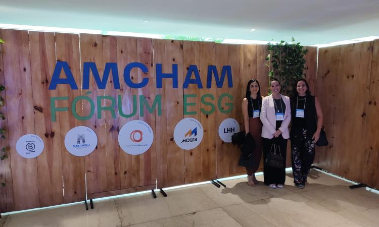 Equipe Investe Recife participa de Fórum ESG da Amcham